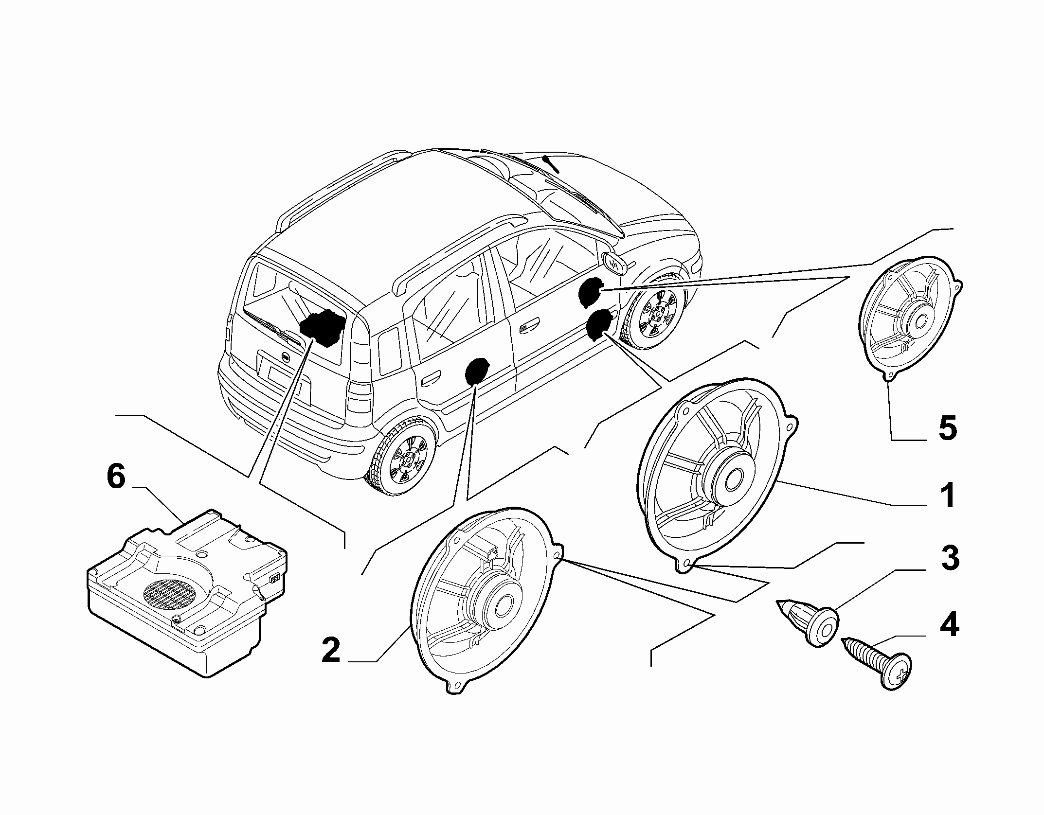 55521-020 LOUDSPEAKER