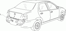 70004/00 КУЗОВ, РАМЫ (ЗАДНЯЯ ЧАСТЬ) 