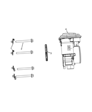 10255-010 INTAKE MANIFOLD AND BUTTERFLY CLIPS
