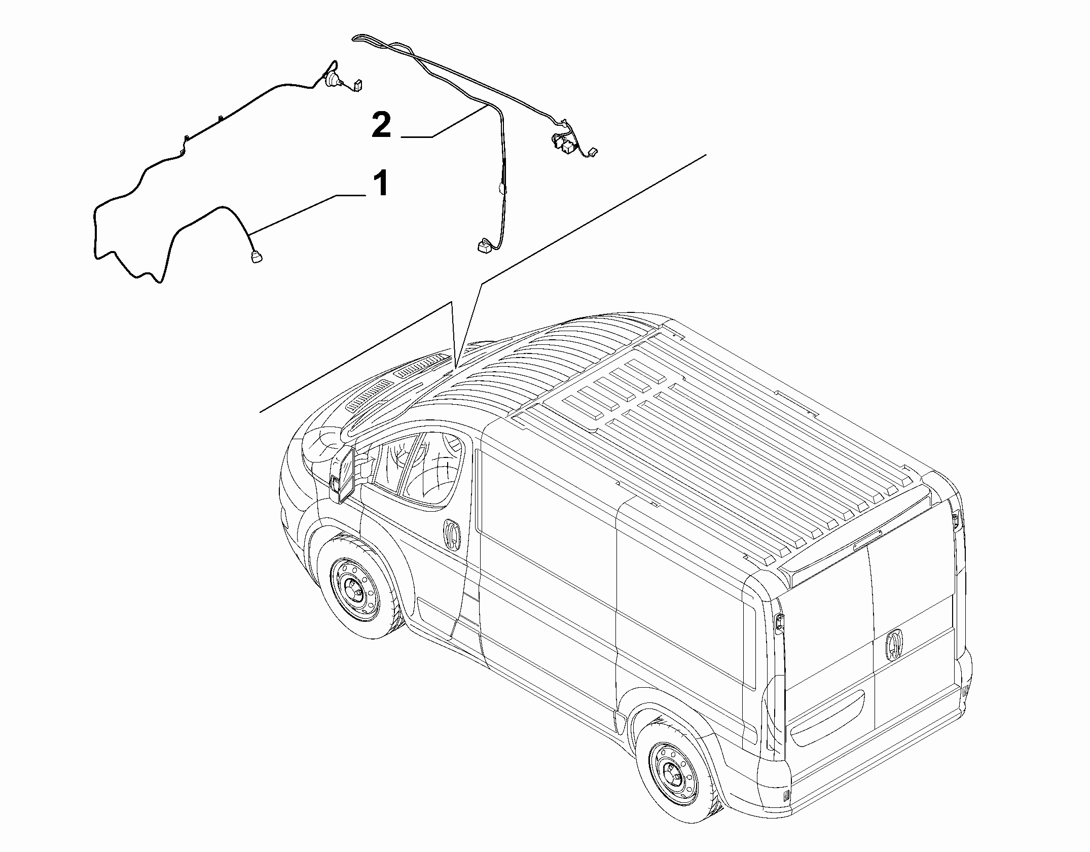 55526-040 WIRING SET FOR CHRONOTACHOGRAPH