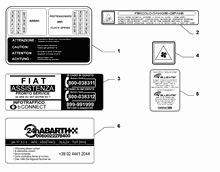 70750-010 ПРЕДУПР. ТАБЛИЧКИ И ИНСТРУКЦИИ 