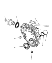 27403-010 FRONT AXLE AND POWER TAKE-OFF