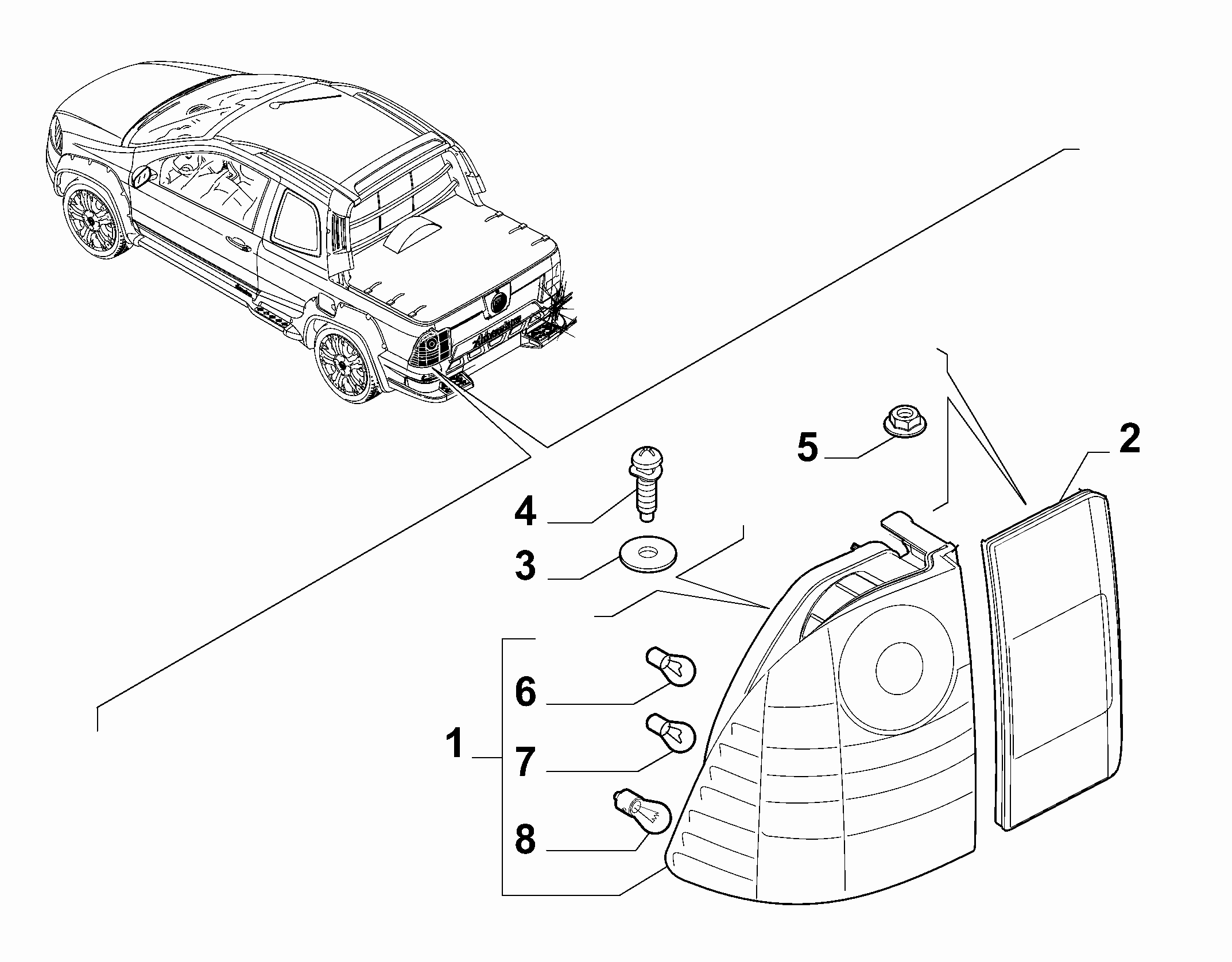 55401-030 TAIL LAMP