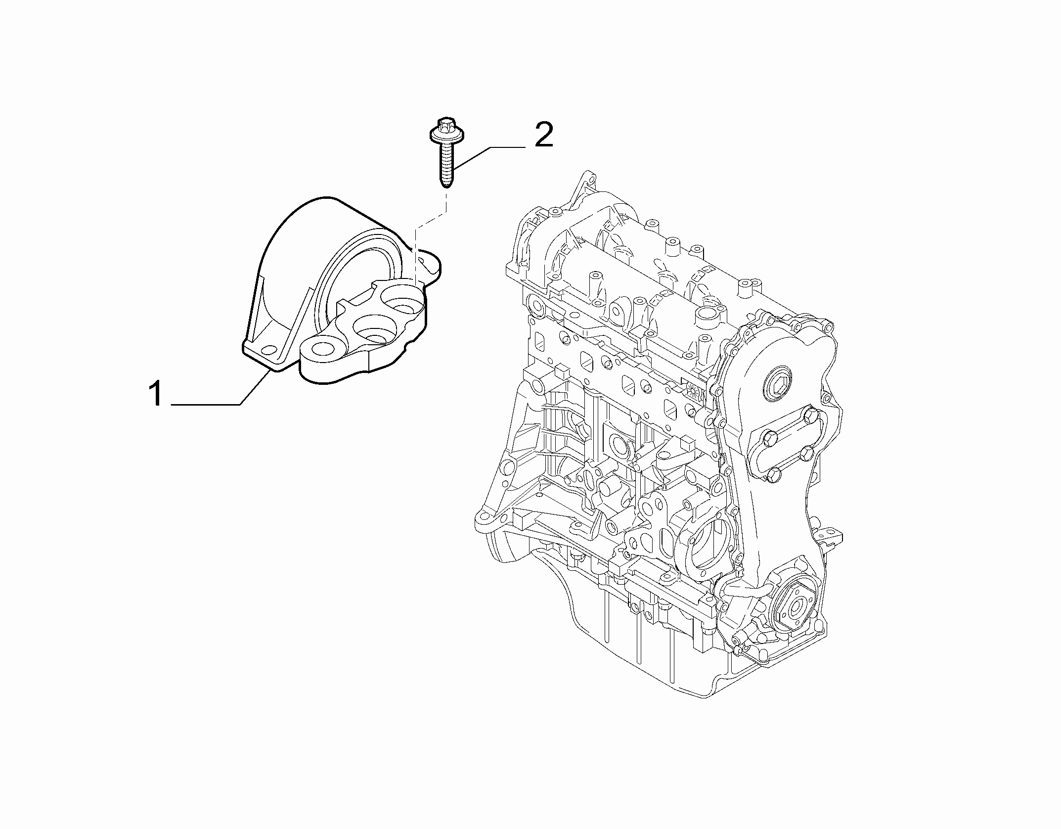10002-010 ENGINE INLET SCREW ANCHOR AND TENSION ROD SUSPENSION