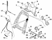 70601-030 FRONT SEAT ADJUSTMENT DEVICES