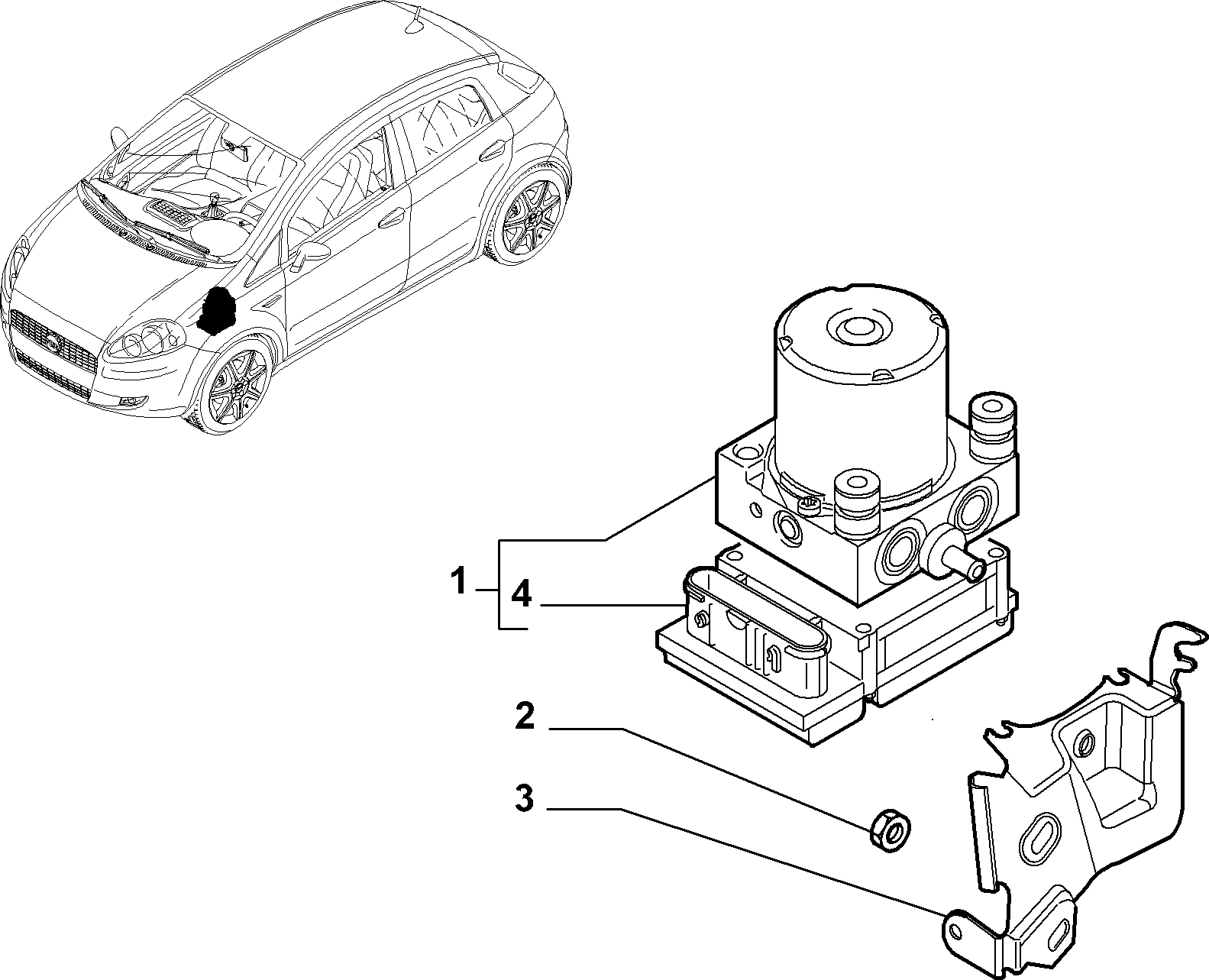 33102-030 MODULE CONTROL ABS