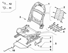 70601-021 DRIVER SEAT FRAMES