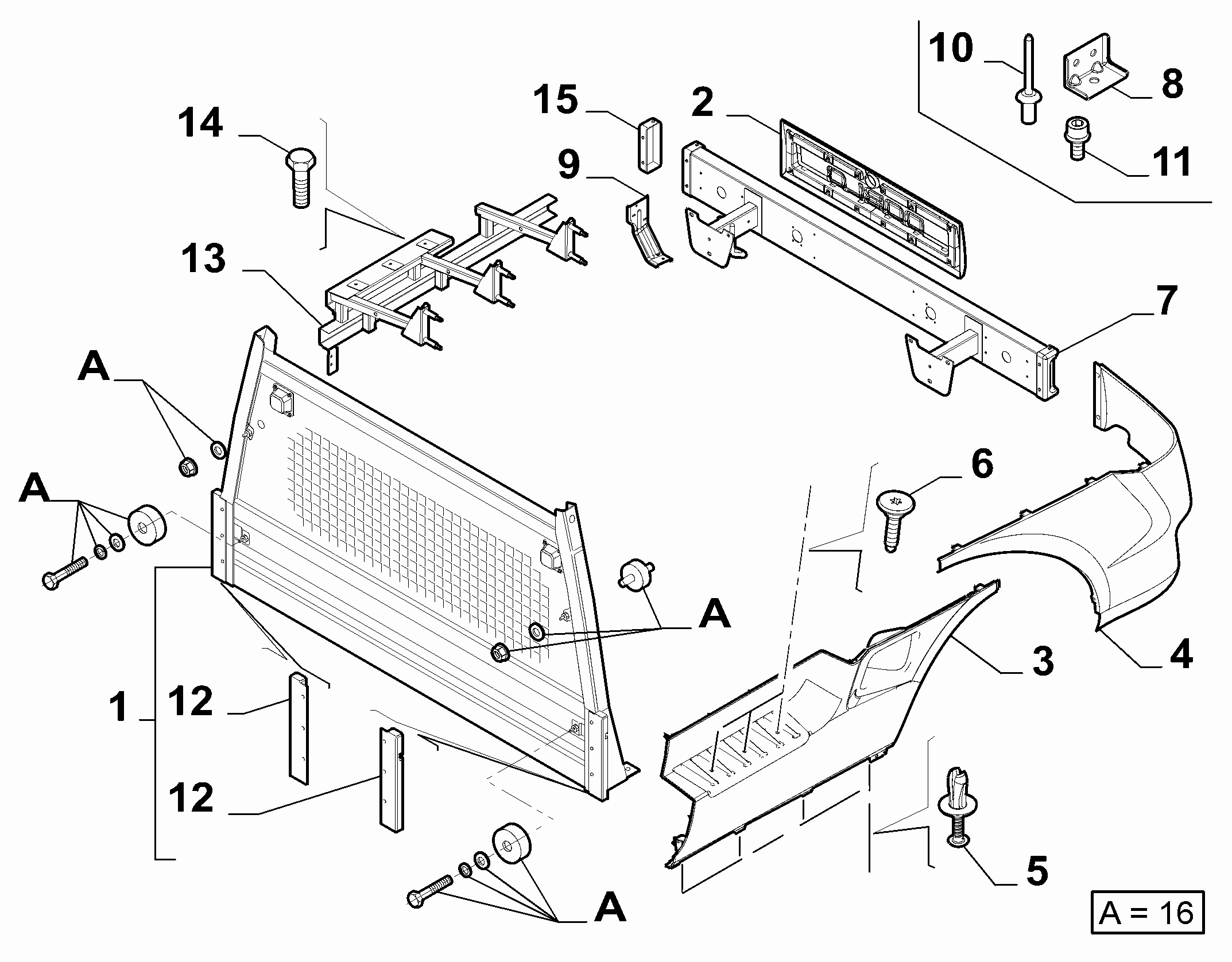 70021/00 BASE, CYLINDER HEADS AND SIDES
