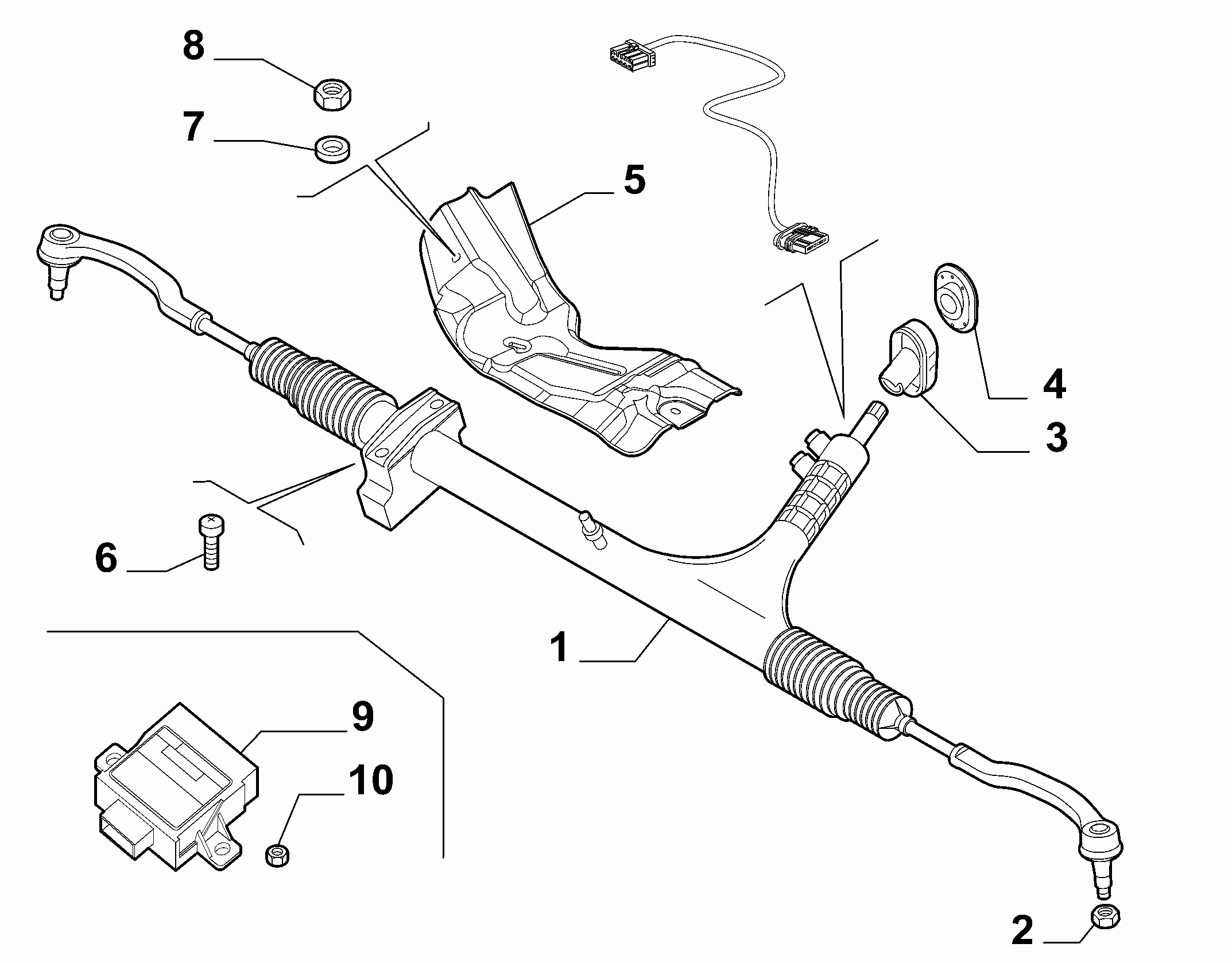 41201-030 STEERING BOX