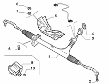 41201-030 STEERING BOX
