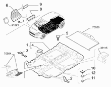 70521-010 PASSENGER SIDE MATS