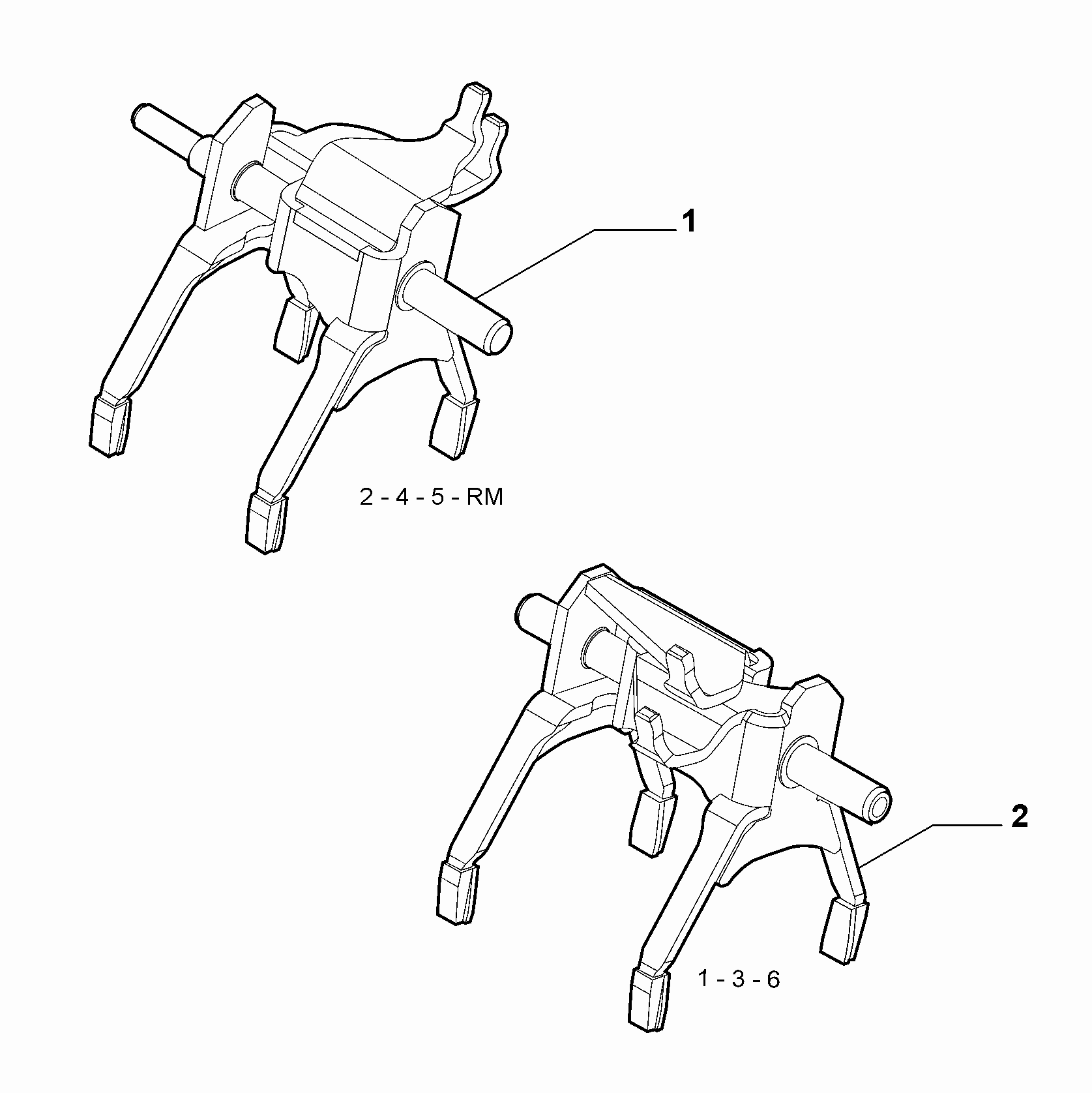 21219-020 GEAR FORKS STAMP