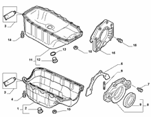 10102-010 OIL CAP AND FLOOR PANEL COVER