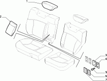 70615/01 REAR SEAT LINING