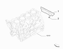 10003-010 ENGINE  SUPPORT