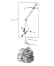21221-020 GEAR STICK FLEX SHAFT