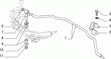 44301/00 ПЕРЕДНЯЯ ПОДВЕСКА 