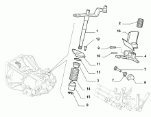 21219-010 GEAR SHAFT