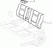70615/01 REAR SEAT LINING