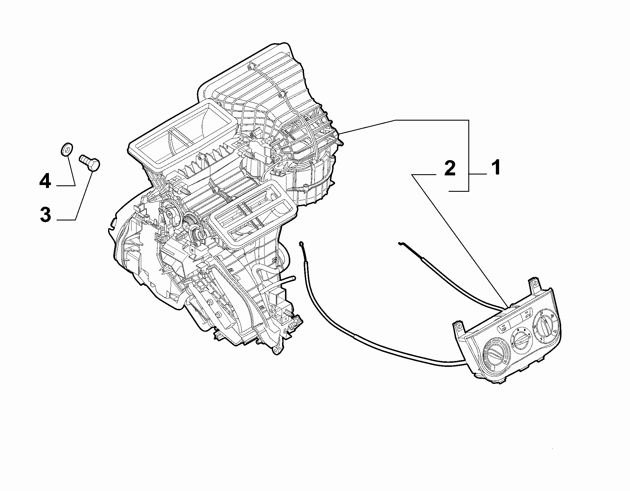 50101-010 HEATER/AIR CON