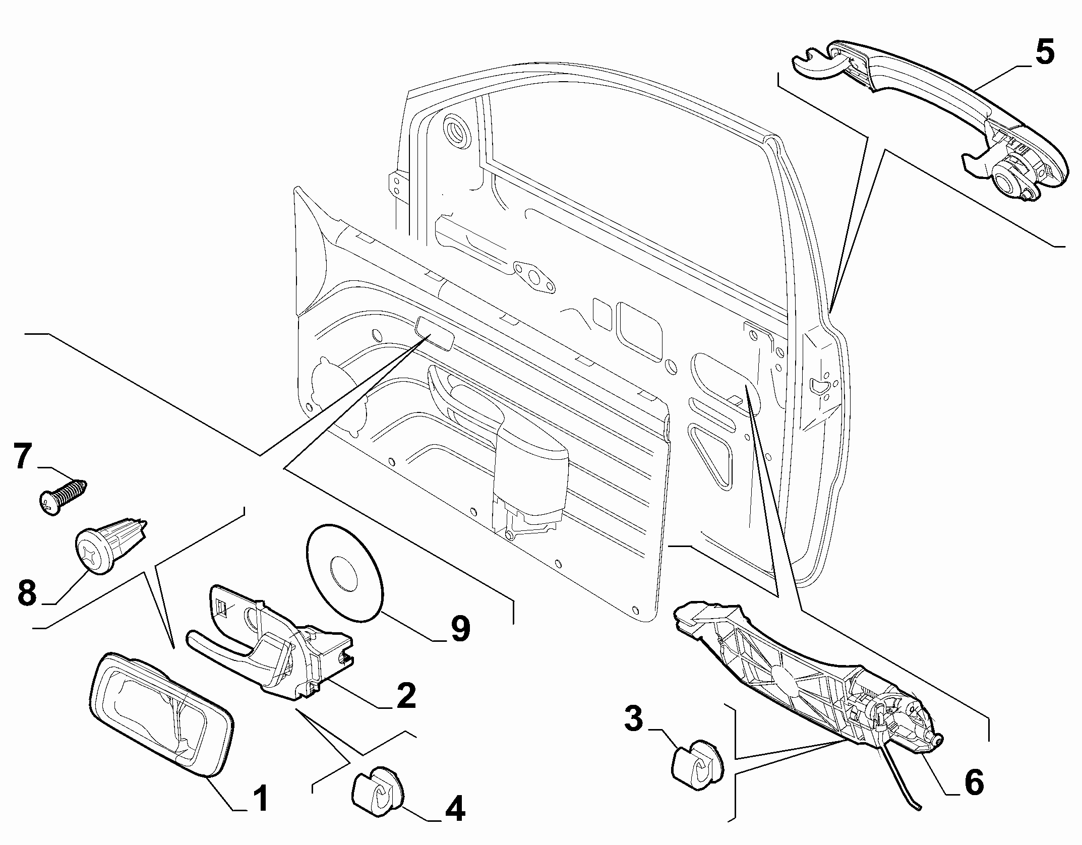 70129-060 FRONT DOOR HANDLE