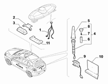 55530-020 WARNING LIGHTS