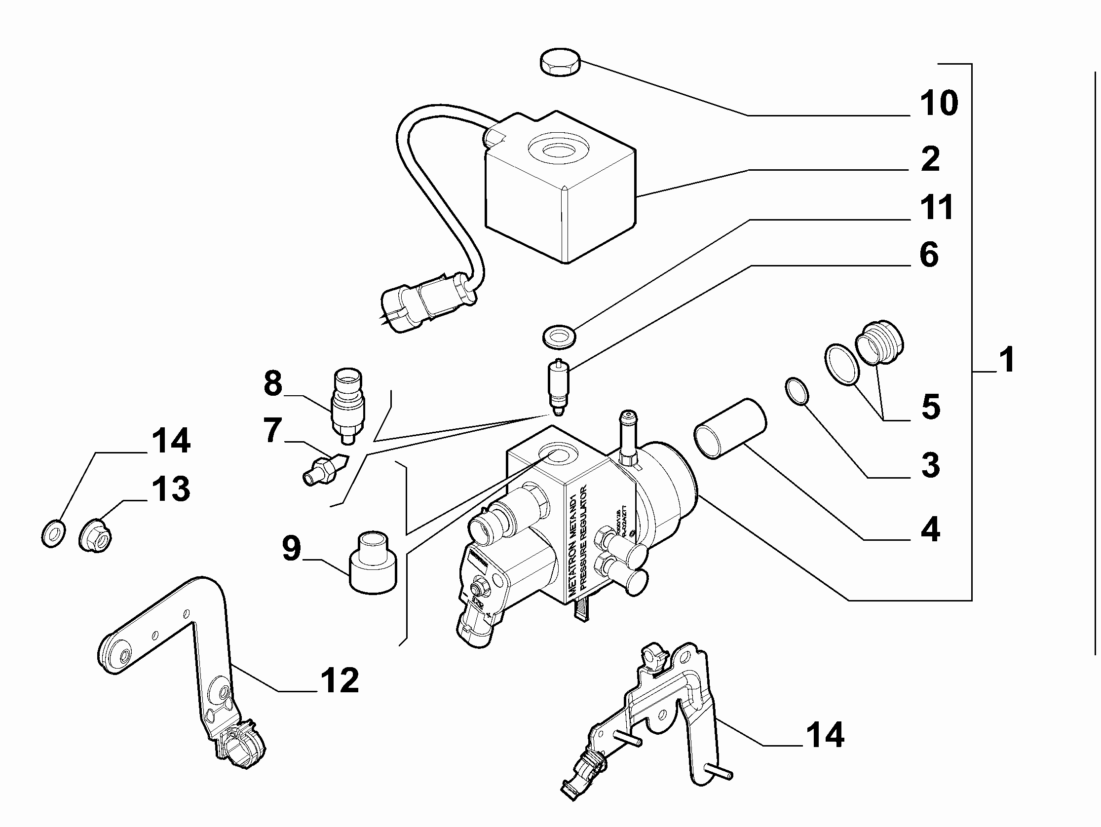 10201-060 PRESSURE REGULATOR