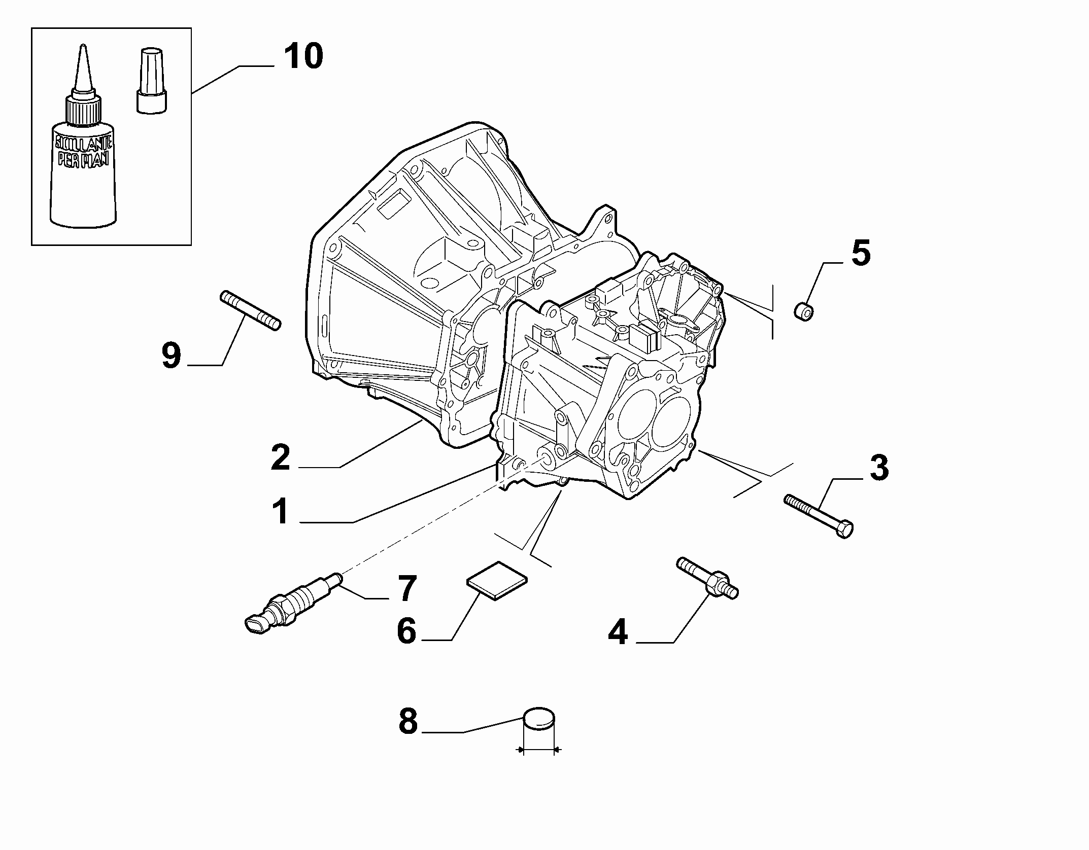 21207-010 GEARING AND STUD JOINTING