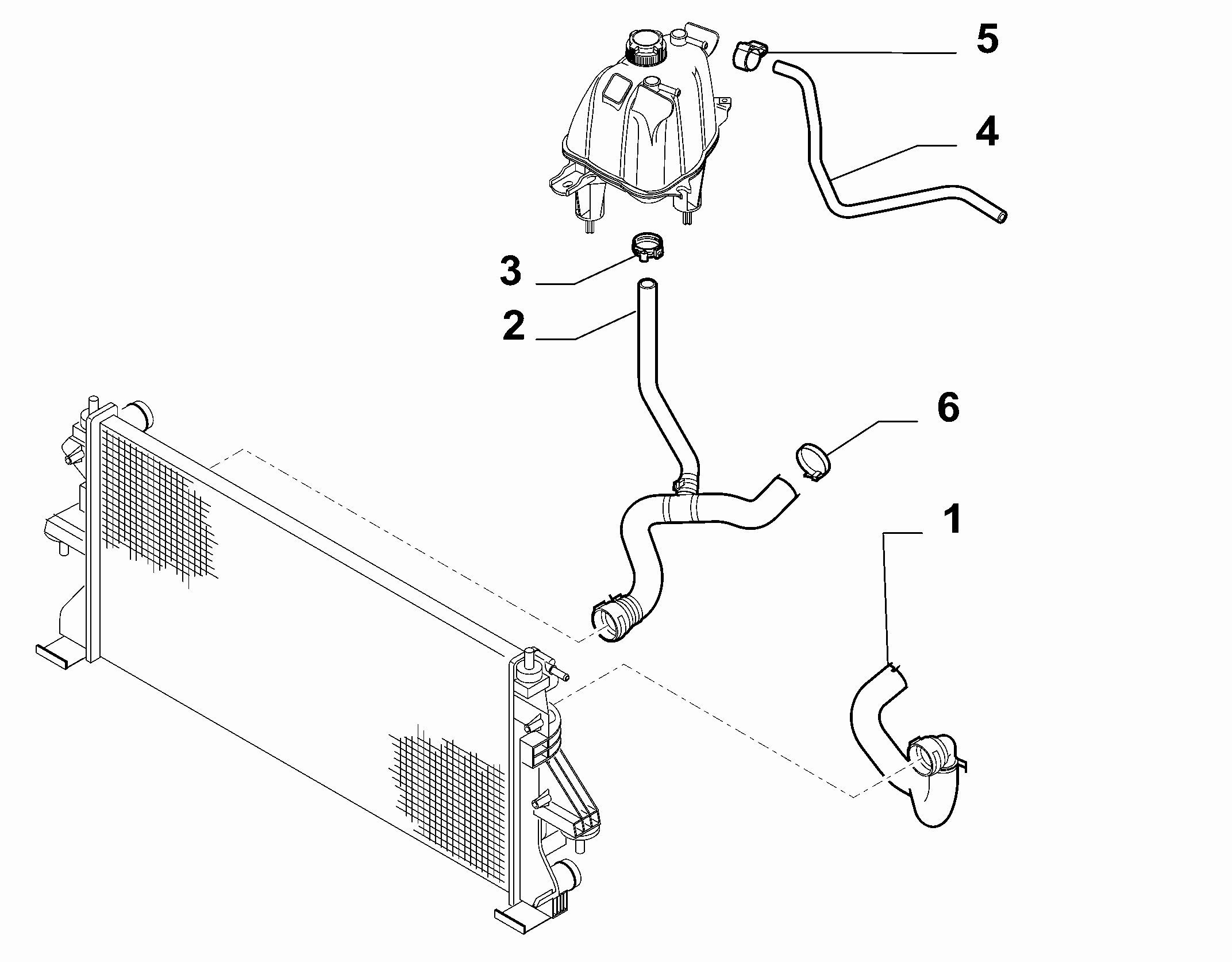 10401-030 RADIATOR PIPING