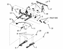 70613-071 2ND ROW REAR SEAT - RIGHT SIDE - 60%