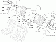 70613/03 REAR SEAT