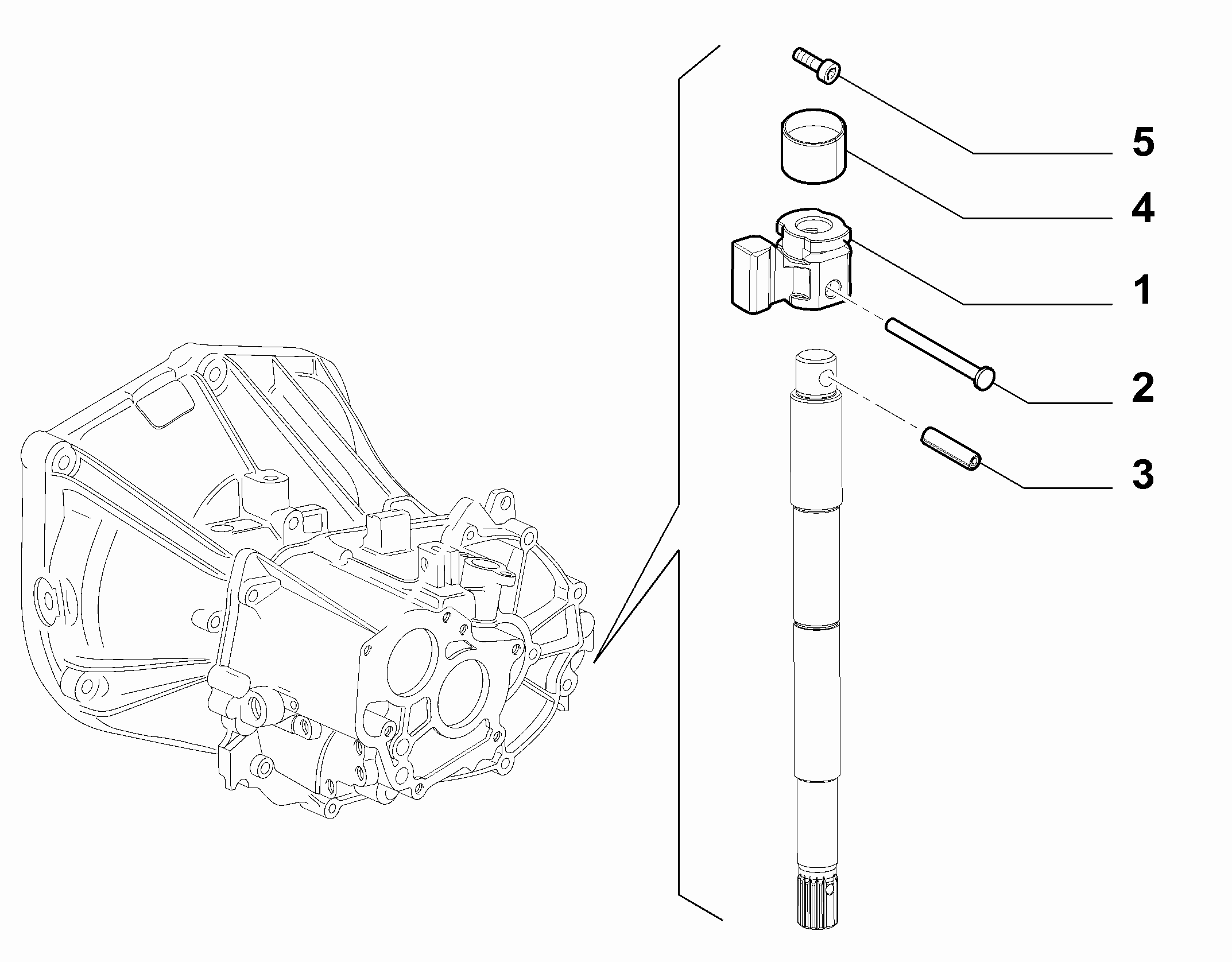 21219-010 GEAR SHAFT