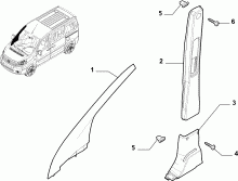 70523/00 ВНУТРЕННЯЯ ОБЛИЦОВКА 