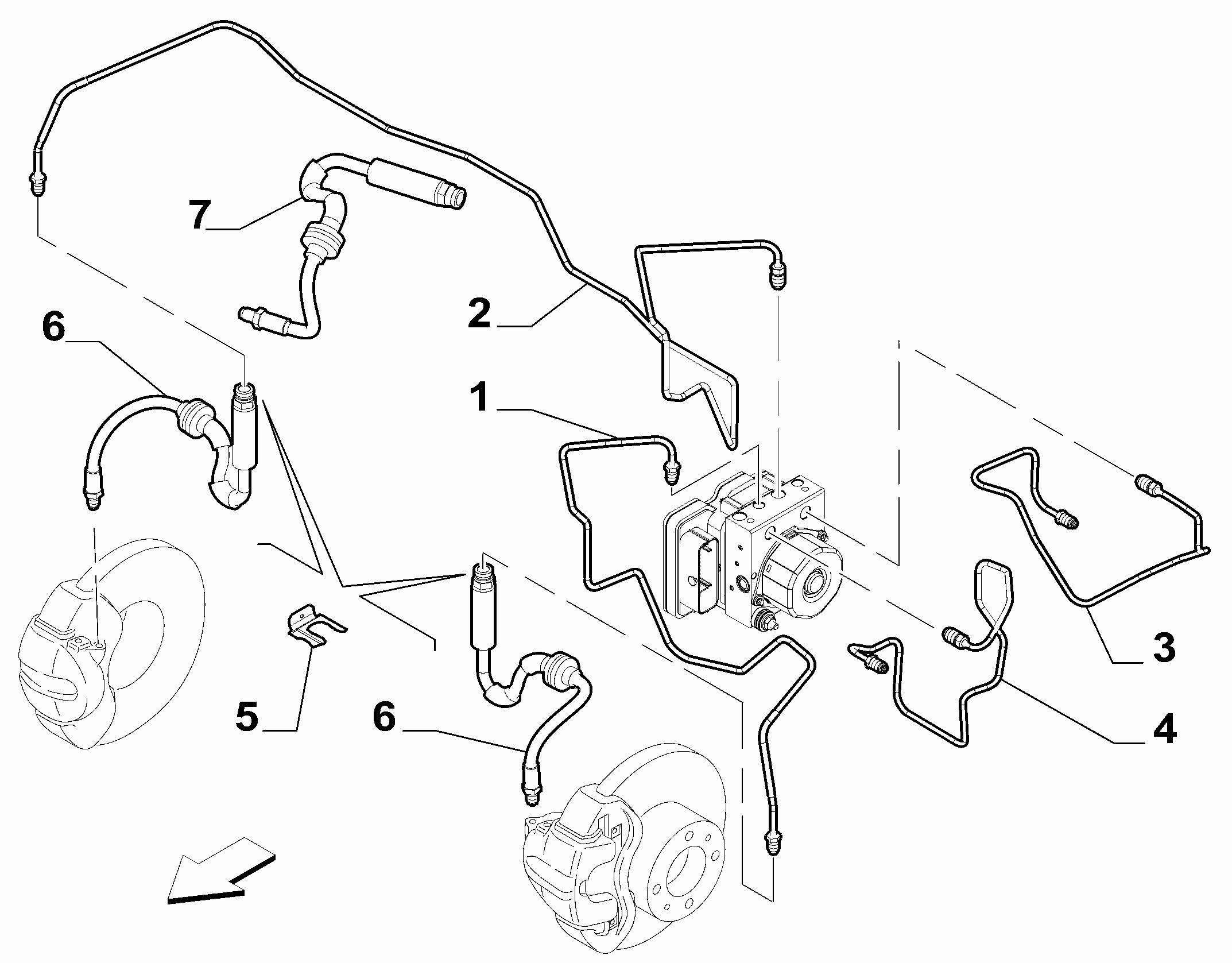 33102-040 FRONT PIPING