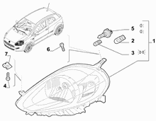 55401-010 FRONT HEADLIGHT