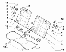 70613-020 REAR SEAT FRAME