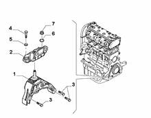 10002-020 GEARBOX INLET SCREW ANCHOR SUSPENSION