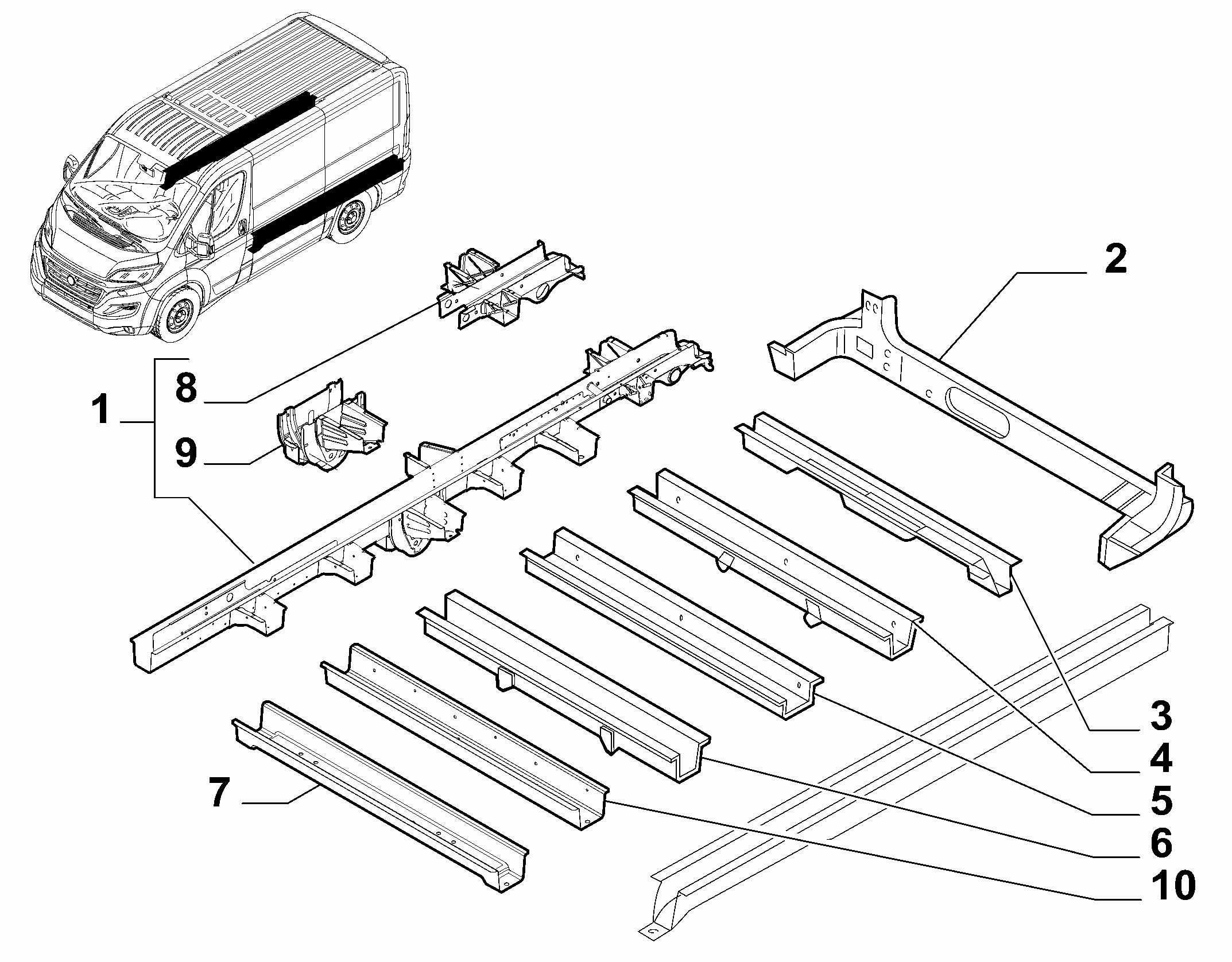 70006-040 SIDE MEMBER