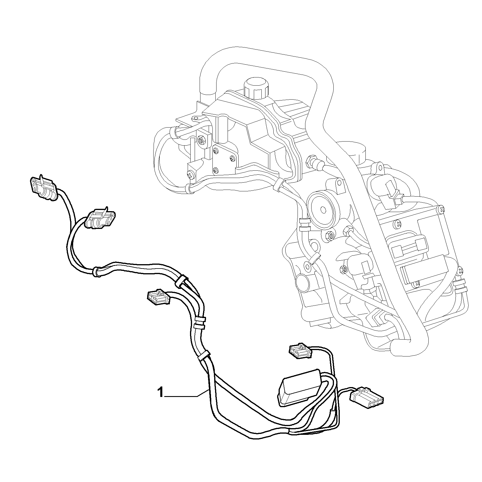 21200-030 GEARBOX CONTROL MODULE, WIRING HARNESS