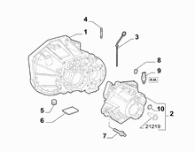 21207-010 GEARING AND STUD JOINTING