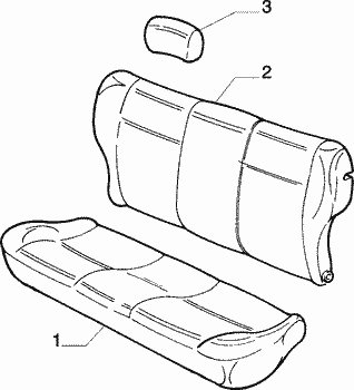 70615/03 REAR SEAT LINING