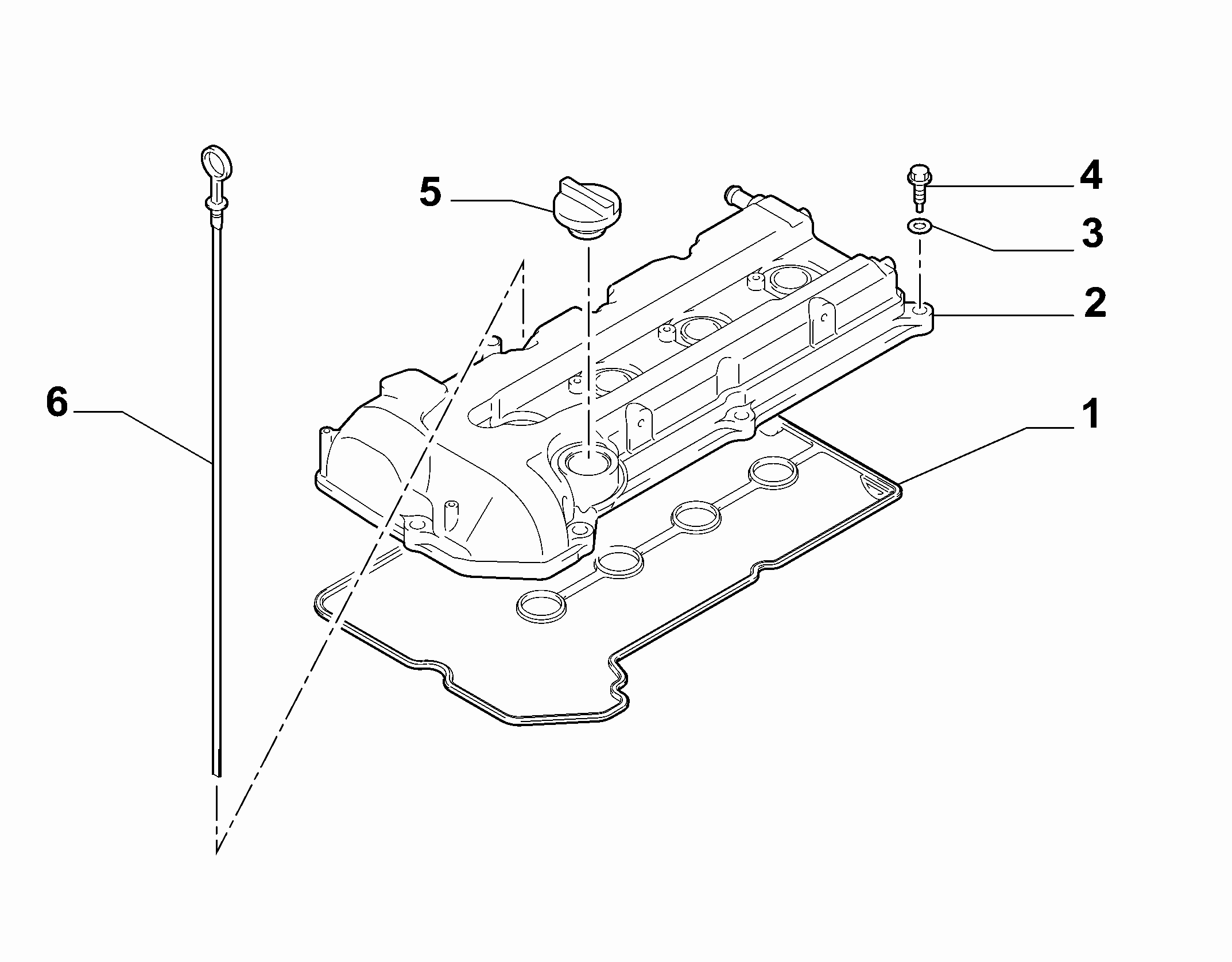 10101-030 CYLINDER HEAD AND GASKET COVERS
