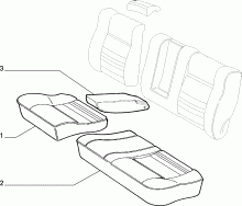 70615/03 REAR SEAT LINING