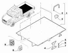70021/01 BASE, CYLINDER HEADS AND SIDES