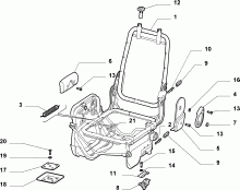 70613/01 REAR SEAT