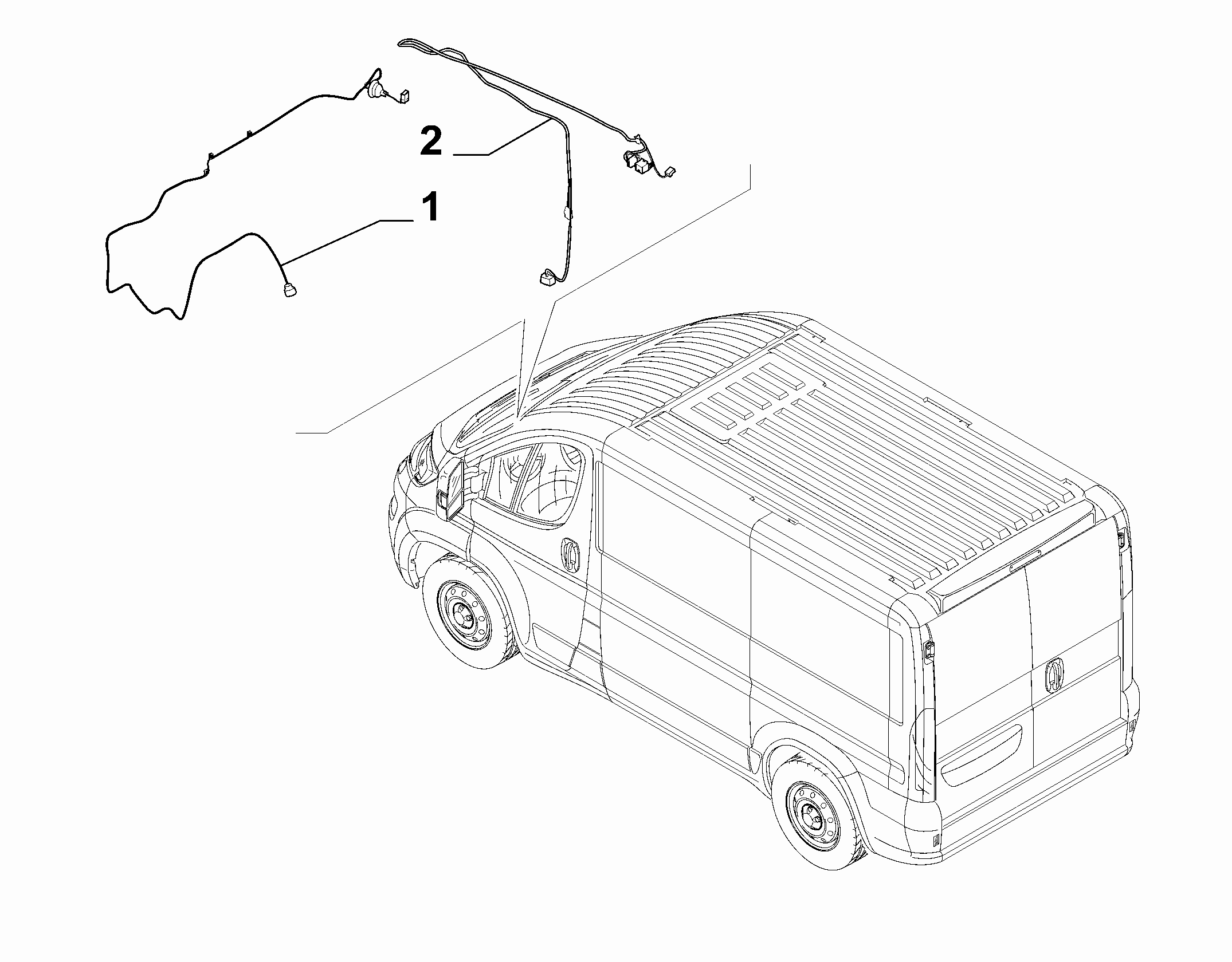 55526-040 WIRING SET FOR CHRONOTACHOGRAPH