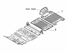 70006-020 REAR FLOOR PANEL