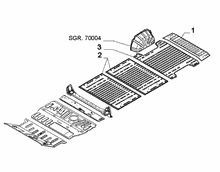 70006-020 REAR FLOOR PANEL