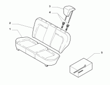 70615/00 REAR SEAT LINING 