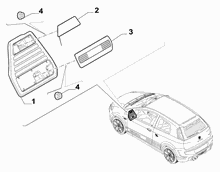 70521-030 PASSENGER COMPARTMENT MAT FASTENERS AND ACCESSORIES